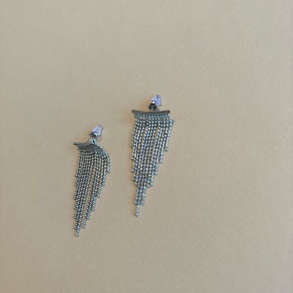 Tassel drop earrings M716 - Picture 4 of 5